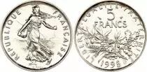Frankreich 5 Francs 1995 - XF to AU