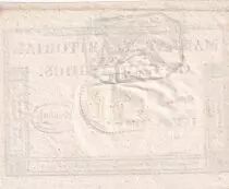 Frankreich 5 Francs 28 Ventose An IV (18.3.1796) - Black seal - UNC
