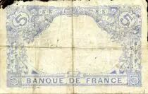 Frankreich 5 Francs Blue - 09-02-1916 Serial F.10257 - F