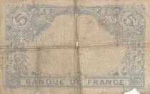 Frankreich 5 Francs Blue - 20-01-1912 Serial F.51 -  VG