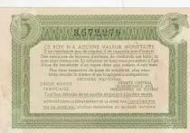 Frankreich 5 Francs Bon de Solidarit&eacute; French family 1941-1942 - 3572279