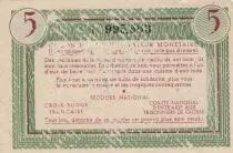 Frankreich 5 Francs Bon de Solidarit&eacute; French family 1941-1942 - Serial  F 995 563