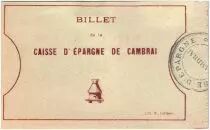 Frankreich 5 Francs Cambrai Caisse d&acute;Epargne