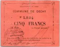 Frankreich 5 Francs Dechy City