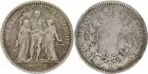Frankreich 5 Francs Hercules - 1849 A Paris Silver