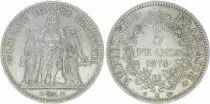 Frankreich 5 Francs Hercules - 3th Republic 1874 K Bordeaux