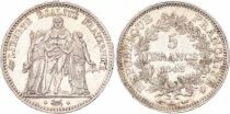 Frankreich 5 Francs Hercules - Second Republic - 1848 A Paris