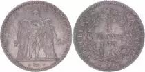 Frankreich 5 Francs Hercules - Third Republic - 1873 A Paris - VF+