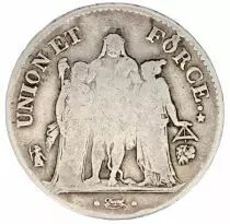 Frankreich 5 Francs Hercules group - An 9 L Bayonne