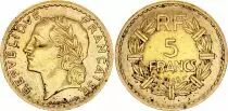 Frankreich 5 Francs Laureate head - 1933