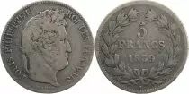 Frankreich 5 Francs Louis-Philippe 1er - 1839 D Lyon - Arche