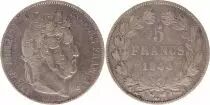 Frankreich 5 Francs Louis-Philippe 1st - 1844 W Lille