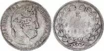 Frankreich 5 Francs Louis-Philippe I - 1831 B Rouen - aFine - Silver - Raised lettering - KM 745.2