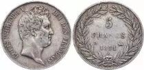 Frankreich 5 Francs Louis-Philippe I - 1831 B Rouen incuse lettering - Silver - KM.745.2