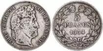 Frankreich 5 Francs Louis-Philippe I - 1834 W Lille - Silver