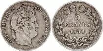 Frankreich 5 Francs Louis-Philippe I - 1836 W Lille - Silver