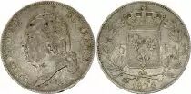 Frankreich 5 Francs Louis XVIII - 1824 MA Marseille - Silver