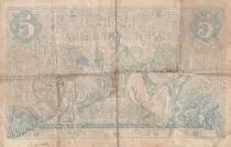 Frankreich 5 Francs Man and woman standing staff -  10 - 07- 1873 - S&eacute;rie N.2824 - P.60  - VF