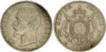 Frankreich 5 Francs Napol&eacute;on III - T&ecirc;te nue - 1855 A Paris