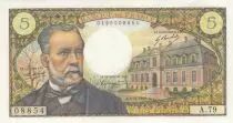 Frankreich 5 Francs Pasteur - 01-08-1968 Serial A.79 - XF+