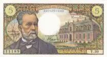 Frankreich 5 Francs Pasteur - 01-09-1966 - Serial Y.30