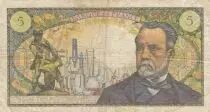 Frankreich 5 Francs Pasteur - 04-11-1966 - Serial Q.42