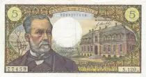Frankreich 5 Francs Pasteur - 08-01-1970 Serial S.120 - VF - P .146