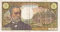 Frankreich 5 Francs Pasteur 04-04-1968 - Serial Z.73