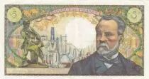 Frankreich 5 Francs Pasteur 05-05-1966 - Serial W.8 - XF