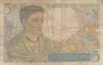 Frankreich 5 Francs Sheperd - 02-06-1943 - S�rie P.15