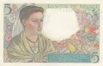 Frankreich 5 Francs Shepherd - 05-04-1945 Serial D.133 - UNC
