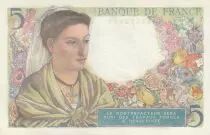 Frankreich 5 Francs Shepherd - 05-08-1943 Serial B.62