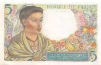 Frankreich 5 Francs Shepherd - 05-08-1943 Serial G.56 - AU