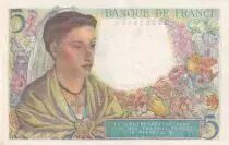Frankreich 5 Francs Shepherd - 23-12-1943 Serial Z.104 - VF