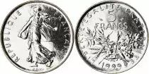 Frankreich 5 Francs Sower - 1999 - BU