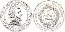 Frankreich 5 Francs Woman sowing seed  - 1987 - from UNC set