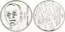 Frankreich 5 Francs Woman sowing seed - 1985 - from UNC set