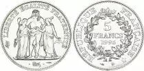 Frankreich 5 Francs Woman sowing seed - 1985 - from UNC set