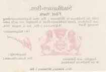 Frankreich 5 Marks Mulhouse Not issued - 03-08-1914 - WWI