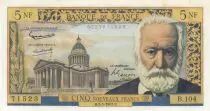 Frankreich 5 NF - Victor Hugo - 02-05-1963 - Serial B.104