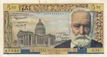 Frankreich 5 NF - Victor Hugo - 04-02-1960 - Serial A.31