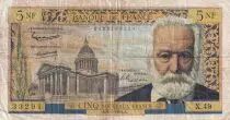 Frankreich 5 NF - Victor Hugo - 06-04-1961 - Serial X.49 - P.141