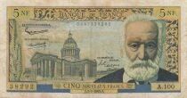 Frankreich 5 NF - Victor Hugo - 07-02-1963 - Serial A.100