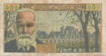 Frankreich 5 NF - Victor Hugo - 07-02-1963 - Serial A.100