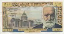 Frankreich 5 NF - Victor Hugo - 07-02-1963 - Serial K.102