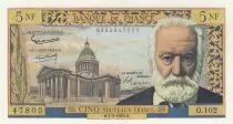 Frankreich 5 NF - Victor Hugo - 07-02-1963 - Serial Q.102