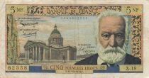 Frankreich 5 NF - Victor Hugo - 15-10-1959 - Serial X.18
