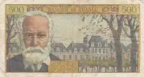 Frankreich 5 NF overprint 500 Francs Victor Hugo - 12-02-1959 - Serial N.122