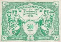 Frankreich 5 NF sur 500 Francs - Union des commer&ccedil;ants de Narbonne