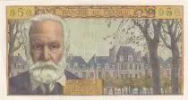 Frankreich 5 NF Victor Hugo - 01-02-1962 Serial Y.72